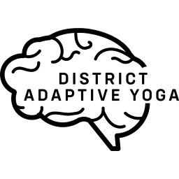 District Adaptive Yoga Logo Square